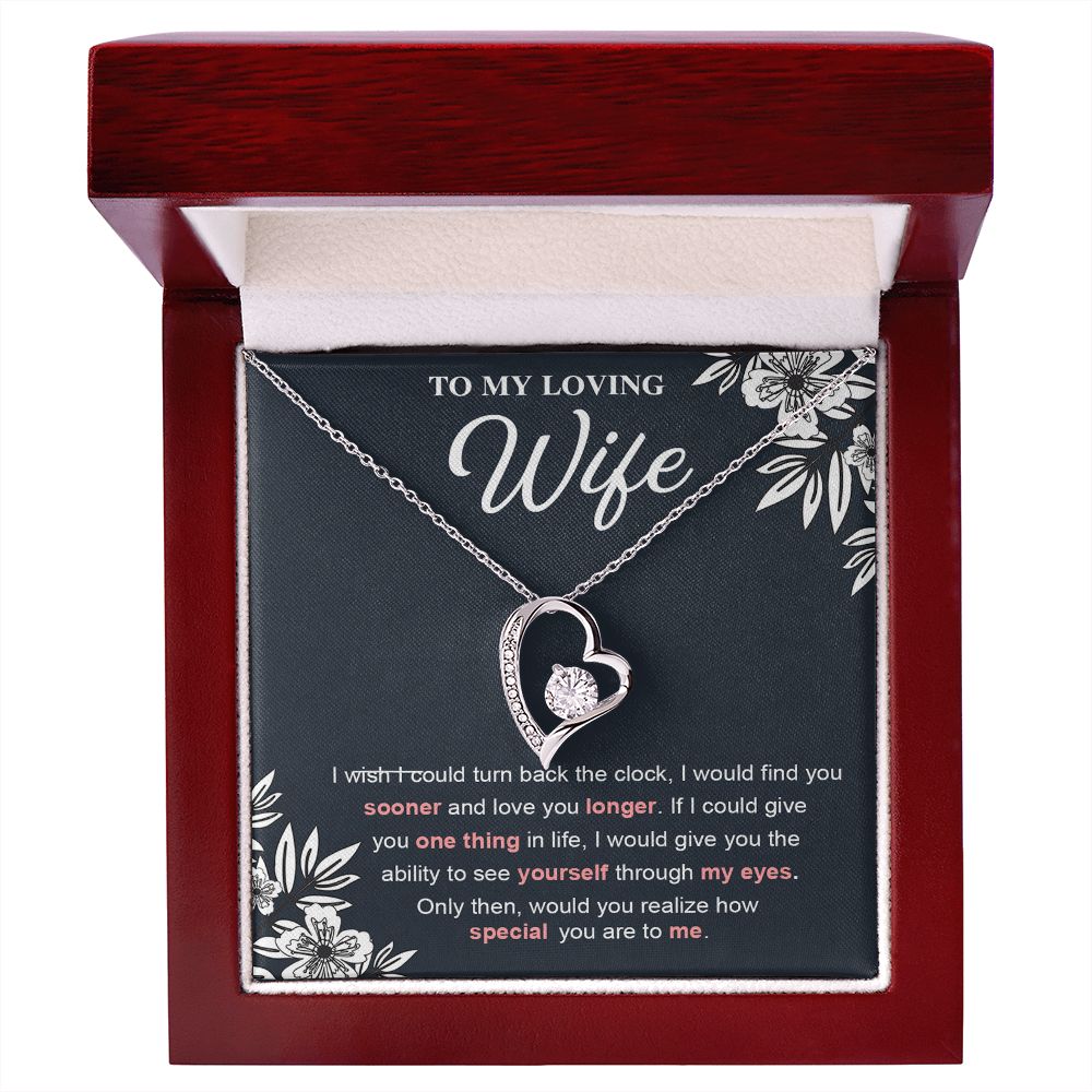Soulmate Necklace For Women, To My Future Soulmate, Soulmate Gifts For Her, Future Wife Necklace, Necklaces For Girlfriend, To My Wife Necklace, Wife Necklace From Husband Necklace Message Card and Gift Box Styles on Birthday, Christmas, Valentine Forever