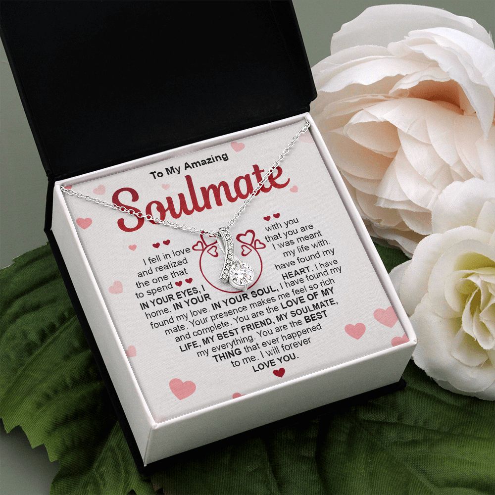 to my soulmate Allruing Necklace