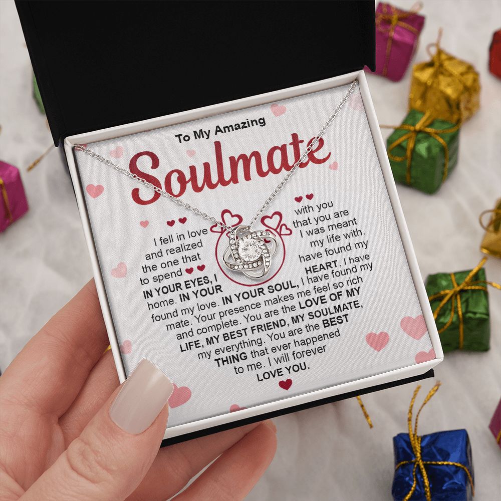 to my soulmate Love knot Thang