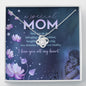 a Special Mom Necklace, Dear Mom, Mother's Day Necklace, Gift for Mom from Daughter, Amazing Mom, Perfect Mother, Happy Mother's Day Gift, Love Knot Necklace Message Card and Gift Box Styles on Birthday, Christmas, Anniversary Love Knot