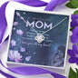 a Special Mom Necklace, Dear Mom, Mother's Day Necklace, Gift for Mom from Daughter, Amazing Mom, Perfect Mother, Happy Mother's Day Gift, Love Knot Necklace Message Card and Gift Box Styles on Birthday, Christmas, Anniversary Love Knot