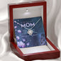 a Special Mom Necklace, Dear Mom, Mother's Day Necklace, Gift for Mom from Daughter, Amazing Mom, Perfect Mother, Happy Mother's Day Gift, Love Knot Necklace Message Card and Gift Box Styles on Birthday, Christmas, Anniversary Love Knot