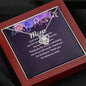 To My Mom Necklace, Dear Mom, Mother's Day Necklace, Gift for Mom from Daughter, Son, Amazing Mom, Perfect Mother Mother's Day Gift, Love Knot Necklace Message Card and Gift Box Styles on Birthday, Christmas, Anniversary Love Knot