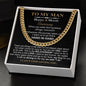 Gii-BoyAllneck-11C19 CUBAN CHAIN
