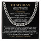 Gii-BoyAllneck-11C19 CUBAN CHAIN