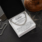 Gii-BoyAllneck-11C18 CUBAN CHAIN