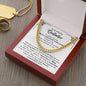 Gii-BoyAllneck-11C18 CUBAN CHAIN