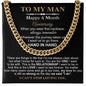 Gii-BoyAllneck-11C19 CUBAN CHAIN