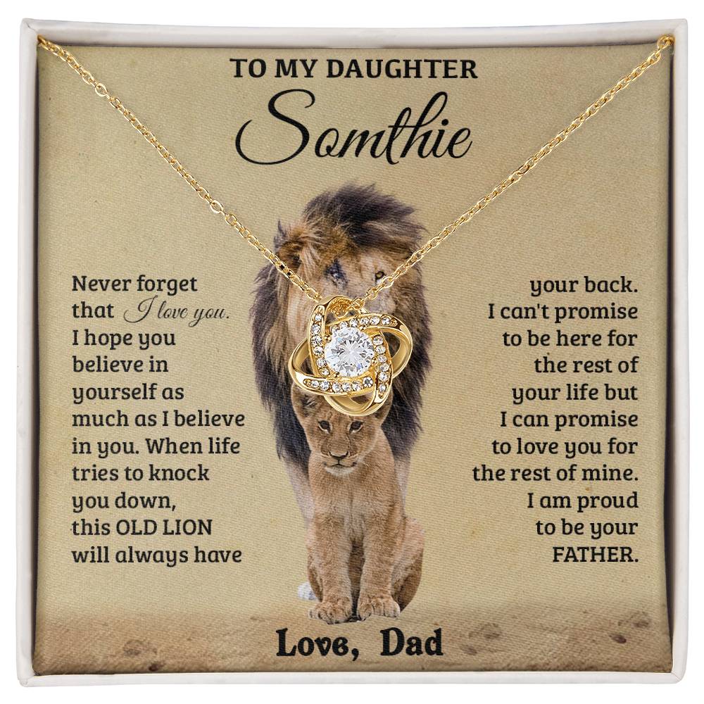 Lion LOVE KNOT