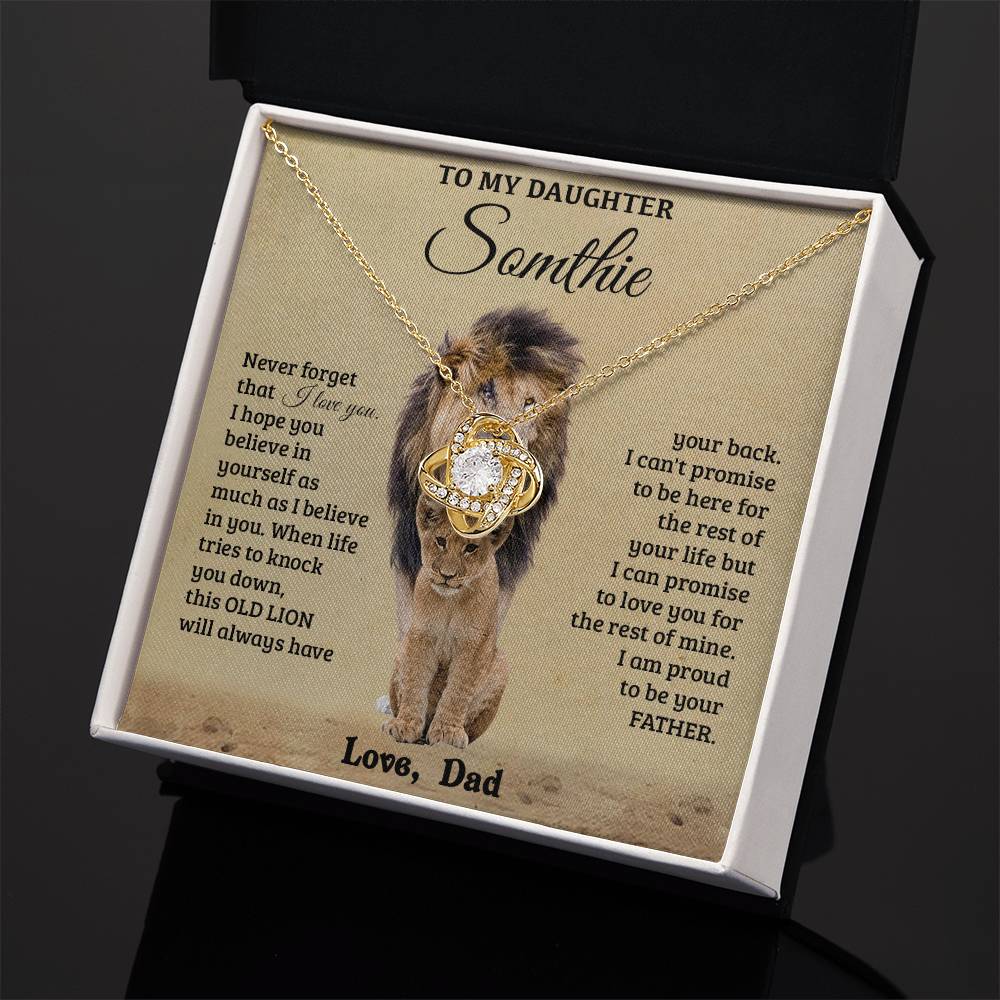 Lion LOVE KNOT