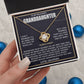 To My Beautiful Granddaughter Necklace - Granddaughter Gifts From Grandpa Grandma, Granddaughter birthday card Gifts To My Granddaughter Graduation Pendant Jewelry with Message Card and Gift Box