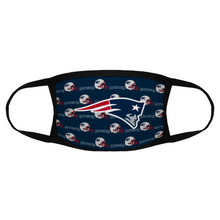 Load image into Gallery viewer, Football New England Patriots Reusable Fabric Mask Protective Mouth Face Mask