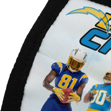 Load image into Gallery viewer, Gift Fan Los Angeles Chargers New Uniforms 2020 Reusable Mask Mouth Face Mask
