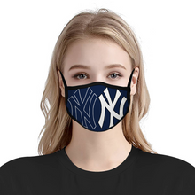 Load image into Gallery viewer, FAN New York Yankees Face Mask Reusable Fabric Mask Protective Mouth Gifts..