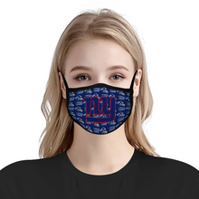 Load image into Gallery viewer, Fan New York Giants Reusable Fabric Mask Protective Mouth Face Mask Funny