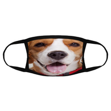 Load image into Gallery viewer, Beagle Dog Reusable Fabric Mask Protective Mouth Face Mask Funny