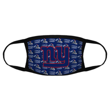 Load image into Gallery viewer, Fan New York Giants Reusable Fabric Mask Protective Mouth Face Mask Funny