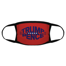 Load image into Gallery viewer, Trump Pence 2020 Face Mask Blue Football Face Mask Fabric Reusable Washable