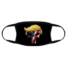 Load image into Gallery viewer, President Trump Punisher Face Mask Trump Punisher Skully Flag Mask Fabric