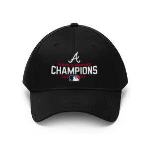 Atlanta Braves 2021 World Series Champions Gift Fan Twill Cap Hat