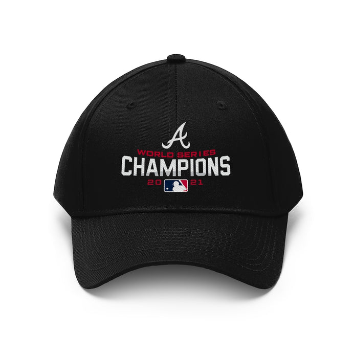 Atlanta Braves 2021 World Series Champions Gift Fan Twill Cap Hat