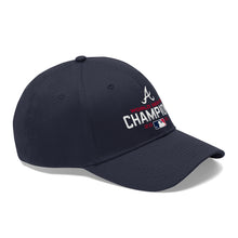 Load image into Gallery viewer, Atlanta Braves 2021 World Series Champions Gift Fan Twill Cap Hat