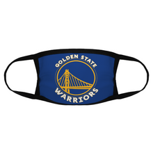 Load image into Gallery viewer, FAN Golden State Warriors Face Mask Reusable Fabric Mask Protective Mouth