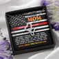 Firefighter To My Mom - We Have A Special Necklace Gift Mother's Day