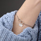 To My Daughter In Law We Both Love The Same Man I Will Forever Love You Sunflower Infinity Bracelet Luxury Jewelry On Birthday, Christmas, Xmas, Graduation with Message Card and Gift Box