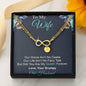 To My Wife from Husband Jewelry Infinity Bracelet Our Home Ain't No Castle Jewelry Infinity Bracelet Luxury Jewelry On Birthday, Christmas, Xmas, Anniversary with Message Card and3 Gift Box