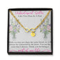 To My Unbiological Sister Like Two Peas In A Pod - Part Of My Life Jewelry Infinity Bracelet On Birthday, Christmas, Xmas with Message Card and Gift Box