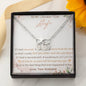 Personalized Name for Wife from Husband Jewelry Infinity Bracelet, To My Smokin’ Hot Wife If I Had One Wish It Would Be To Turn Back The Clock Bracelets On Birthday, Xmas with Message Card & Box