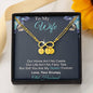 To My Wife from Husband Jewelry Infinity Bracelet Our Home Ain't No Castle Jewelry Infinity Bracelet Luxury Jewelry On Birthday, Christmas, Xmas, Anniversary with Message Card and3 Gift Box