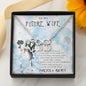 To My Future Wife, from Husband Jack and Sally Couple Bracelet I Ask You To Be Mine Jewelry Infinity Bracelet Pendant On Birthday, Christmas, Xmas, Anniversary with Message Card and Gift Box