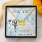 To My Future Wife, from Husband Jack and Sally Couple Bracelet I Ask You To Be Mine Jewelry Infinity Bracelet Pendant On Birthday, Christmas, Xmas, Anniversary with Message Card and Gift Box