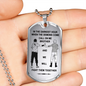 Meaningful Quote Ninja Naruto Fan - Naruto And Sasuke - Call On Me Brother Dogtag To My Brother Chain Best Birthday Gift For Brother, Men, Friend On Christmas, Soldier Army