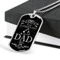 First Father's Day as a DAD 2021 | Father's Day Dog Tag Gift Father's Day