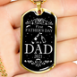 First Father's Day as a DAD 2021 | Father's Day Dog Tag Gift Father's Day