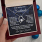 Soulmate Necklace Gifts from Husband, Wedding Gifts for Wife from Husband, Wife Valentine Gifts from Husband, To My Wife Necklace Message Card and Necklace Gifts Box Gift Box Styles on Birthday, Wedding, Anniversary, Valentine Forever Love