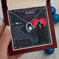 Couples Gifts, Nusre Wife Girlfriend Necklace Gifts From Husband, Wedding Anniversary Jewelry For Wife From Husband, Wife Birthday From Husband, To My Beautiful Girlfriend Message Card and Gift Box styles On Birthday, Christmas, Anniversary  Forever Love
