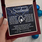 To My Beautiful Soulmate Necklace, Soulmate Jewelry For Women, Wife Necklace From Husband, Soulmate Gift For Her, To My Future Soulmate Necklace Message Card and Necklace Gift Box Gift Box Styles on Birthday, Wedding, Anniversary, Valentine Forever Love