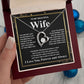 Gifts For Wife Birthday Gifts From Husband Necklace Valentines Days, Necklace for Future Soulmate, Valentine Wedding Jewelry for Wife Necklace Gifts from Husband - Soulmate Gift Necklace with Message Card and Gift Box Forever Love