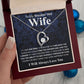 Gifts For Wife Birthday Gifts From Husband Necklace Valentines Day, Necklace for Future Soulmate, Wedding Valentine Jewelry for Wife Necklace Gifts from Husband - Soulmate Gift Necklace with Message Card and Gift Box Forever Love