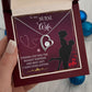 Couples Gifts,To My Nurse Wife Girlfriend Necklace Gifts From Husband, Wedding Anniversary Jewelry For Wife From Husband, Wife Birthday From Husband, To My Beautiful Wife Girlfriend Message Card and Gift Box styles On Birthday, Christmas, Anniversary  For