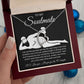 To My Soulmate Necklace For Women, Funny Gifts For Girlfriend,Valentine Christmas Presents For Girlfriend, Best Birthday Meaningful Gift Ideas For Wife, Women Romantic Jewelry For Her Anniversary Message Card and Gift Box Styles Forever Love