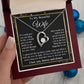 Wife Necklace Gift for Her, Soulmate Jewelry, Necklace for Future Wife, Valentine Jewelry for Wife Necklace Gifts from Husband - Soulmate Gift Necklace with Message Card and Gift Box Forever Love
