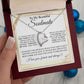 Couples Gifts To My Beautiful Soulmate Necklace From Husband, Necklace For Wife From Husband, Wife Wedding From Husband, To My Wife, Necklace Custom Name Message Card and Gift Box Styles on Birthday, Christmas, Wedding, Anniversary Forever Love