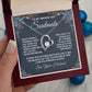Soulmate Necklace Gifts from Husband, Anniversary Gifts for Wife from Husband, Wife Valentine Gifts from Husband, To My Wife Necklace Message Card and Necklace Gifts Box Gift Box Styles on Birthday, Wedding, Anniversary, Valentine Forever Love