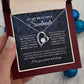 To My Beautiful Soulmate Necklace, Love Necklace for Girlfriend, Soulmate Jewelry, Soulmate Necklace, Future Wife Gift, Necklace for Wife from Husband Necklace Message Card and Gift Box Styles on Birthday, Christmas, Wedding, Anniversary Forever Love