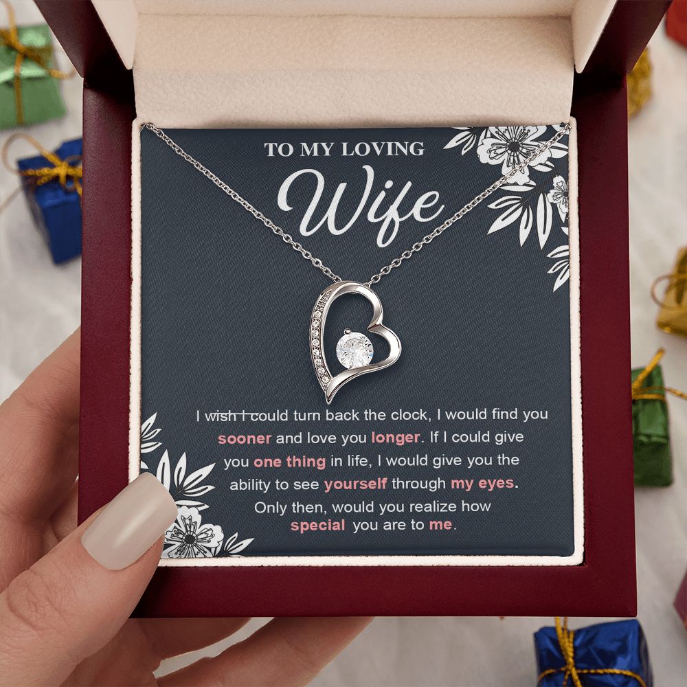 Soulmate Necklace For Women, To My Future Soulmate, Soulmate Gifts For Her, Future Wife Necklace, Necklaces For Girlfriend, To My Wife Necklace, Wife Necklace From Husband Necklace Message Card and Gift Box Styles on Birthday, Christmas, Valentine Forever